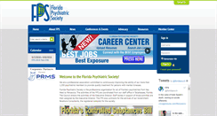 Desktop Screenshot of floridapsych.org